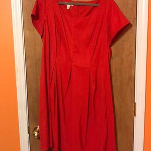 Red Plus Size Dress